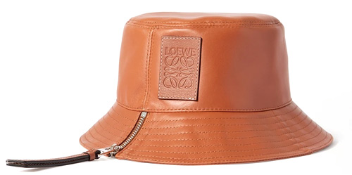 Appliquéd leather bucket hat – Loewe